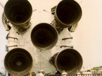 Apollo 18 exhaust nozzles.