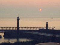 Sunrise at Whitby