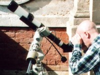 Fig. 11. Bill Barton's H-alpha telescope.