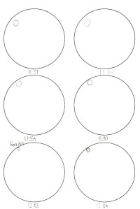 Fig 28. Sketch during mid-transit.