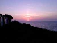 Sun pillar
